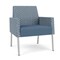 Lesro Mystic Lounge Reception Guest Chair, Silver, RS RainSong Back, MD Titan Seat, RS RainSong Panels ML1101 - alternate 1